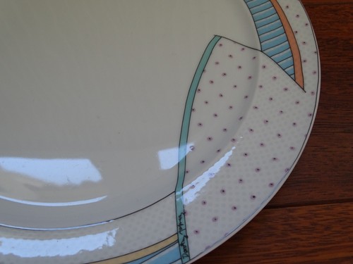 Rosenthal Germany DOROTHY HAFNER THREE LARGE PLATES diameter 12,2" - Picture 5 of 11