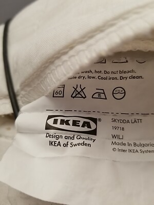 2St. IKEA  Matratzenschoner Auflage mit Gummibänder, Skydda Lätt