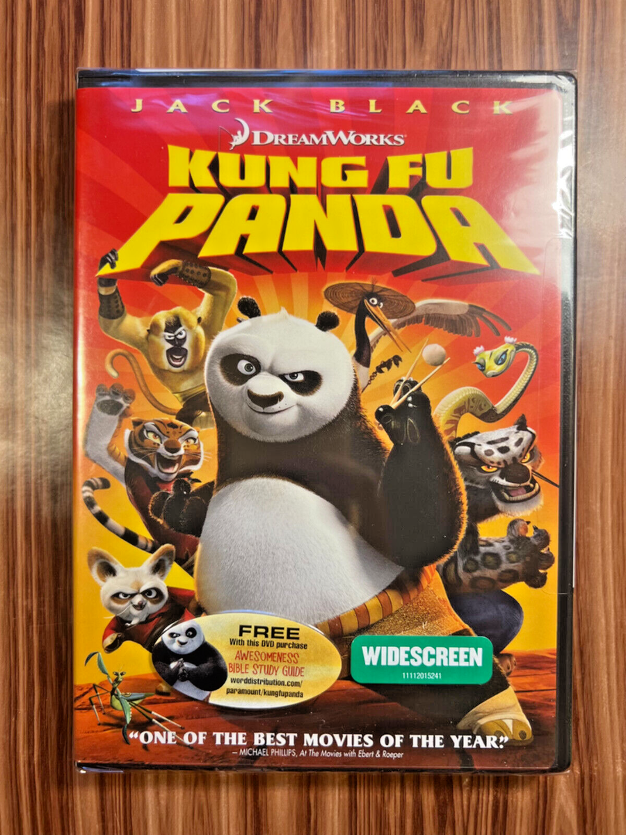 Kung Fu Panda DVD 2008 Movie Widescreen Family Comedy Jack Black