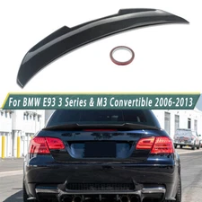 Carbon Color Rear Spoiler Wing Lip PSM Style For BMW E93 3-Series M3 2007-2013