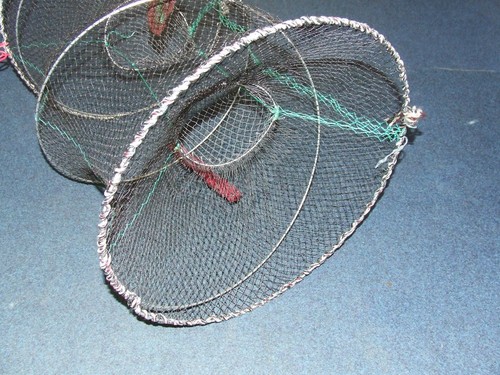 GIANT LOBSTER CRAB CRAYFISH BAIT FISH LIVE TRAP CAGE POT BOAT SEA FISHING - Picture 7 of 7