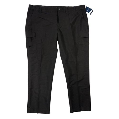 NWT Propper Edgetec EMS Cargo Pants Men 54 Black Unhemmed Utility Tactical
