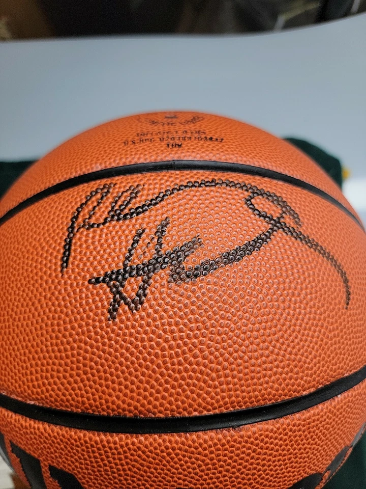 Anfernee Hardaway Penny FIRMADO AUTO Cubierta Superior Tamaño Completo Baloncesto Foto 3 de 4