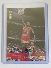 1995-96 UD Collector's Choice Basketball Base Card #195 Michael JORDAN - German