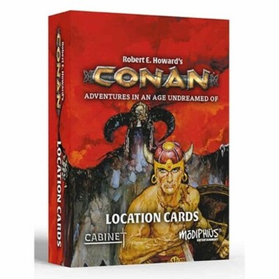 Conan RPG: Location Cards Modiphius MUH050416