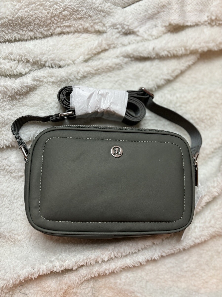 Lululemon Crossbody Camera Bag 2L Gray NWT | eBay