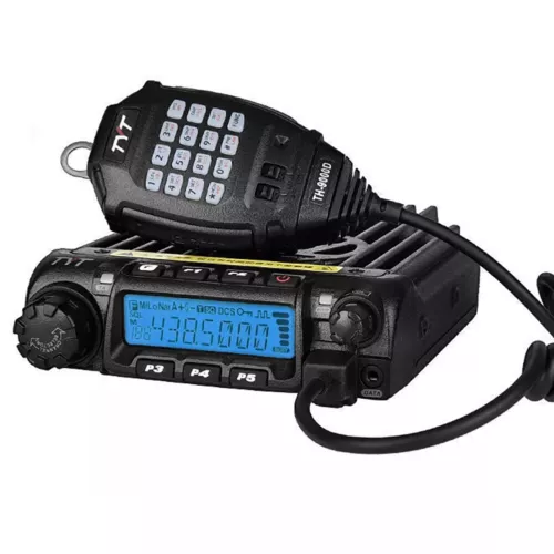 TYT TH-9000D Pro 45W UHF Samochód ciężarowy Mobilny nadajnik-odbiornik radiowy z kablem programowym - Zdjęcie 1 z 8