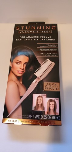 New in Box Stunning Volume Styler Volumizing Hair Brush Rose Gold Color - Bild 1 von 2