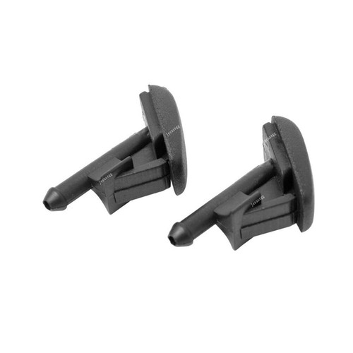 2Pcs Front Windscreen Windshield Washer Jet Nozzle Spray For BMW 3