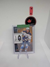 2023-24 Upper Deck Engrained Rookie Auto Oak Owen Power #171 Buffalo Sabres
