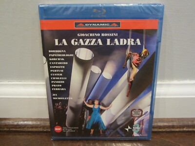 LA GAZZA LADRA  (Blu-ray)  Paolo Bordogna, Kleopatra Papatheologou   SEALED