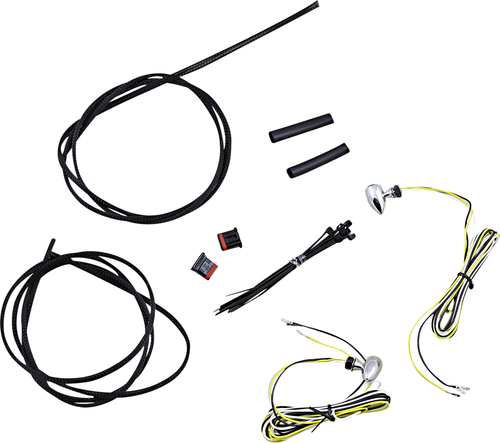 Custom Dynamics - CD-MICRO-AW-C - Micro Turn Signals - Dual - Amber/White - Chro