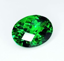 Certified 10 Ct Natural Tsavorite Garnet Loose Gemstone Oval Cut Ring Garnet gem
