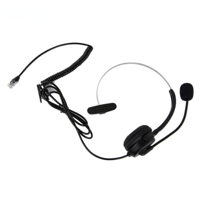 Call Center Telephone /IP Headset RJ9 Connector for 3Com Aastra Alcatel-Lucent