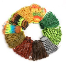 Fly Tying Baitfish Silicone Skirts Spinnerbait Buzzbait Rubber Jig Squid Lures