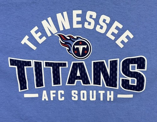 Tennessee Titans NFL Team Apparel Athletic Wear Shirt Blue L NWT Football - Picture 2 of 6