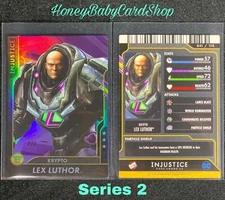 Injustice Arcade GEM MINT Series 2 Card 41 Krypto Lex Luthor Holofoil