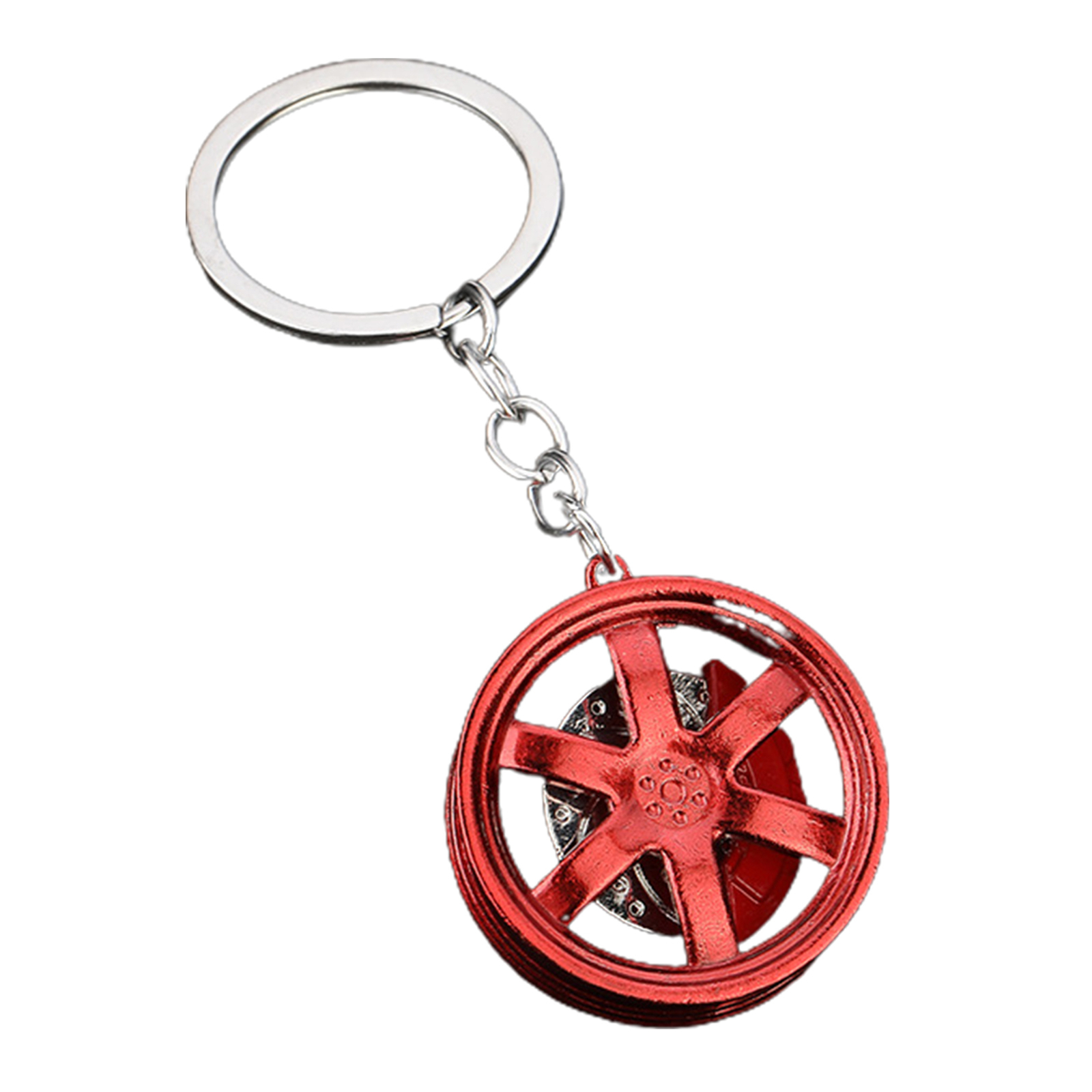 Car Wheel Keychain Car Fans Keyring Sturdy Unique Colorful Aesthetic eBay