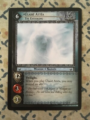 Ulaire Attea, Der Osterling - Herr der Ringe TCG (Entziffre)