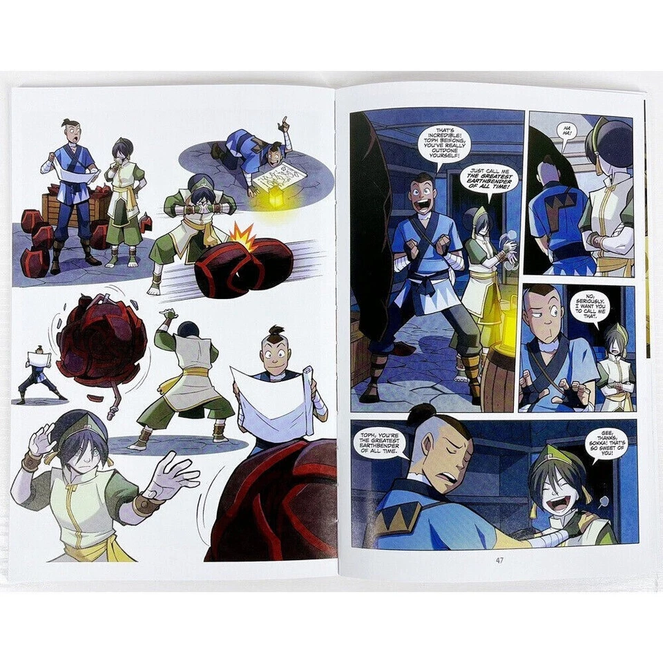 Juego completo de 18 libros ingleses AVATAR cómic The Last Airbender dibujos animados DHL Foto 4 de 4