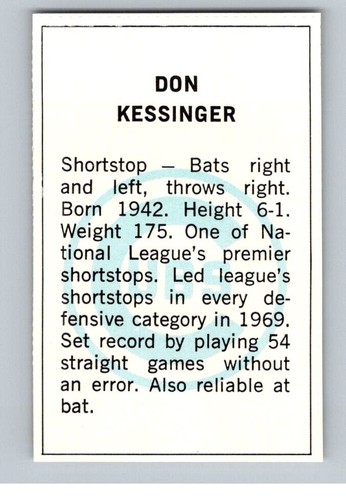 1971 Dell Baseball Stamps Complete Your Set You Pick Choose Players F thru K - Picture 253 of 283