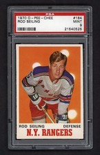 1970 OPC #184 ROD SEILING PSA 9 MINT