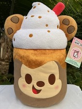 Disney Munchlings Mickey Mouse Iced Cookie Latte Plush 16" Classic Couplings NWT