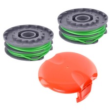 Spool & Lines x 2 Cover for FLYMO Contour Power Trim 600HD 650E Strimmer Trimmer