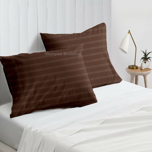 Impresionante Juego de Funda de Almohada de Algodón Egipcio 1000TC 4 PC Varios Colores Tamaño Queen/King - Imagen 192 de 254