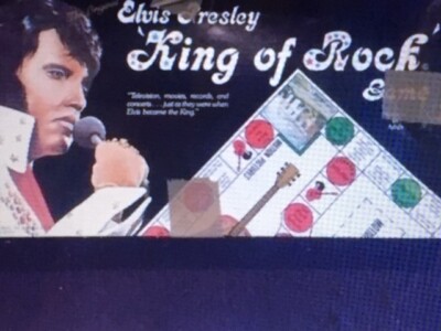 ELVIS BOARD GAME: EXTREMELY RARE - Elvis King Of Rock Board Original 1978