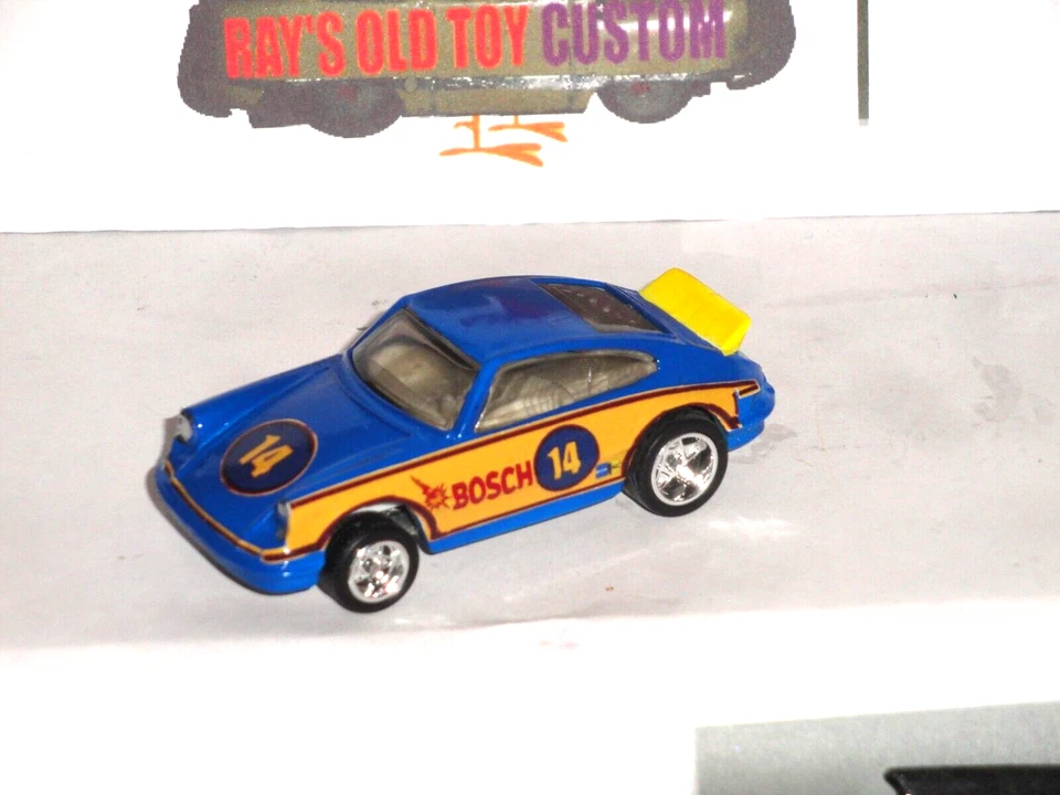 Hot Wheels PORSCHE CARRERA "BOSCH" custom REAL RIDERS - Image 2 of 4