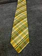 Robert Talbott Neck Tie 59" x 3 1/4" Hand Made in USA 100% Silk .