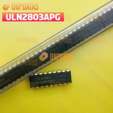 10pcs New ULN2803A ULN2803APG ULN2803 TRANSISTOR ARRAY-8 NPN THOSIBA DIP-18