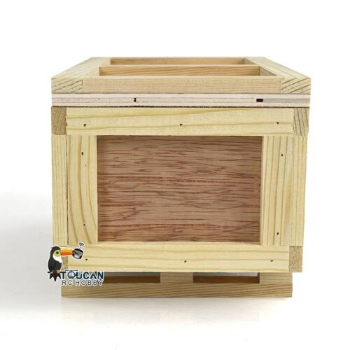 On Sale Decorative Wood Box for 1/14 1/12 RC Construction Vehicle Truck Forklift - Picture 6 of 10