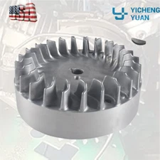 Aluminum Flywheel 10krpm With #8 key And Flywheel Nut For Honda gx200