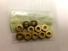 2 BA Brass HALF Nuts pack of 10 - 2ba - HALF NUTS
