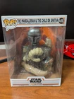 Funko Pop! Deluxe: Star Wars - The Mandalorian & The Child on Bantha #416