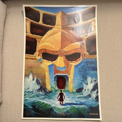 2024 GLADIATOR 2 Movie AMC  Promo Poster 12'' x 18'' - Paul Mescal, Pedro Pascal