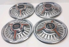  1965-66 Chevy Chevelle Nova Ss 14 Hubcap Wheel Cover Set Of 4 Oem Used