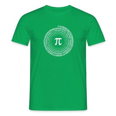 Pi Spirale Männer T-Shirt