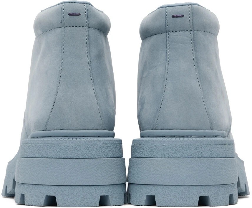 Eytys Tribeca Lace-Up Boots 36 US 6 Womens Sky Blue | eBay
