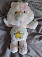 Bisounours Care Bears/ Grostendre/True Heart Care Bear Env 30cm RARE/ Vintage.