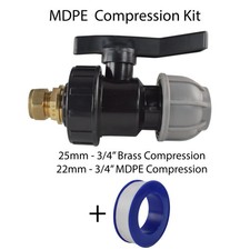 Mdpe Water Supply Pipe Valve To Copper Pipe Compression Fitting Adaptor