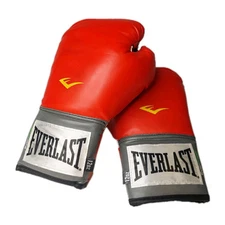 Everlast Elite Pro Style Training Boxing Gloves Ever Fresh - RED - 12 oz