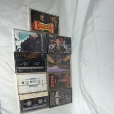 Hank Williams Jr., Keith Whitley, Waylon Jennings Country Cassette Album Lot