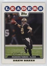 2008 Topps Gold Foil Drew Brees #287 14pp