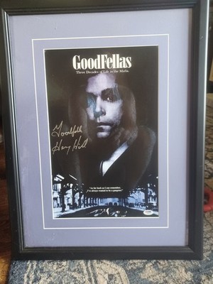 HENRY HILL Signed 11 x 17 GoodFellas Movie Poster Ray Liotta Ltd