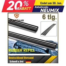 6X Scheibenwischer Gummi für Bosch Aerotwin Wischergummis 700 mm Ersatzgummi