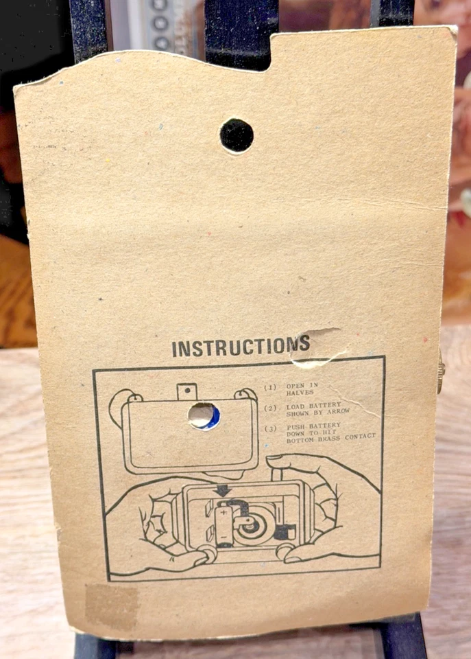 1971 WOODY WOODPECKER CAMERA WITH THREE LENSES MINT ON CARD TRUE VINTAGE - Image 3 of 3