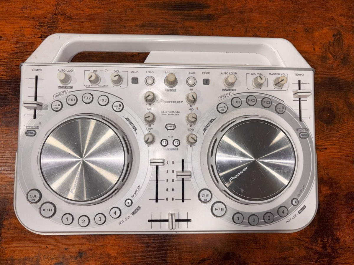 Used Pioneer DDJ-WeGo2-W DJ Controller (FOR PARTS ONLY) | eBay Used Pioneer DDJ-WeGo2-W DJ Controller (FOR PARTS ONLY) | eBay